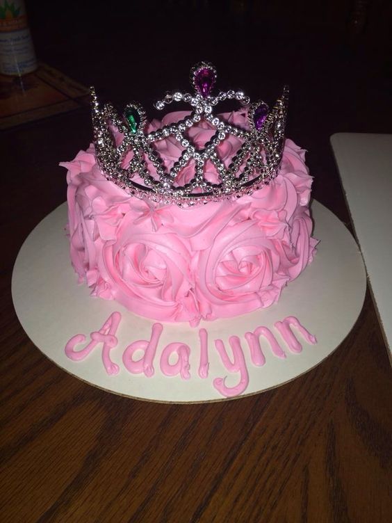 Princess Smash Cake