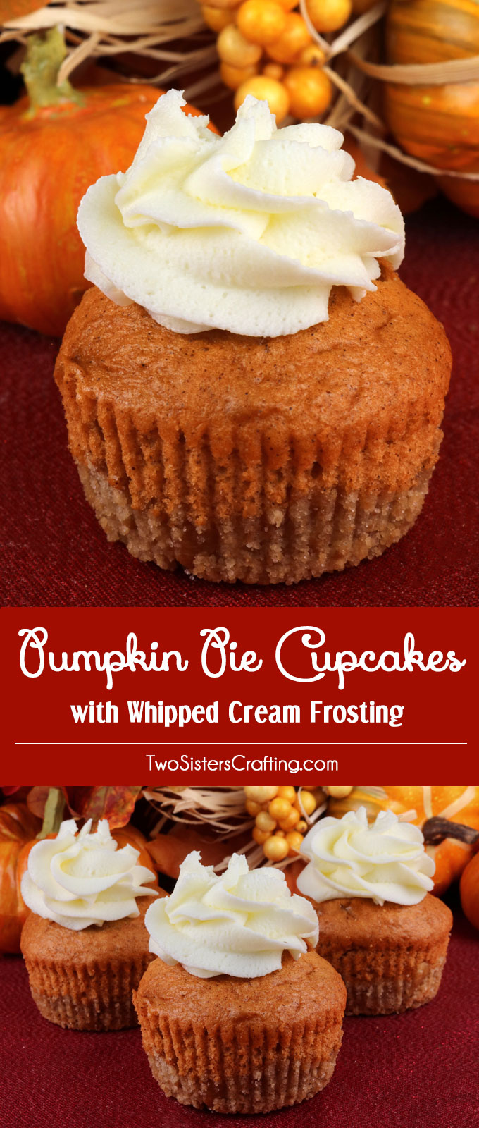 Pumpkin Pie Cupcakes