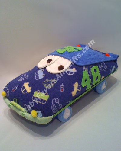 Race Car Diaper Cake