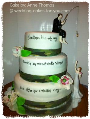 Redneck Wedding Cake