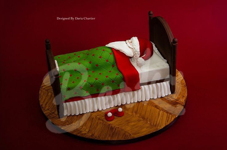 Santa Claus Christmas Cake