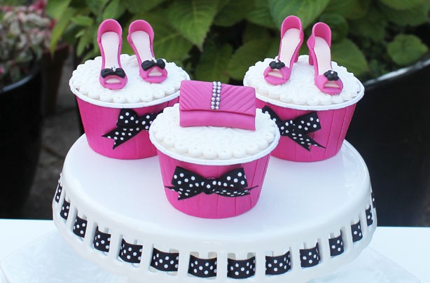 Shoe and Purse Cake Decorations