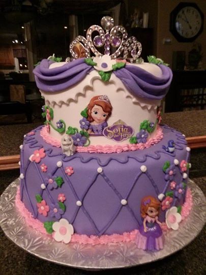 Sofia the First Birthday Cake Ideas