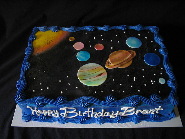 Solar System Cake