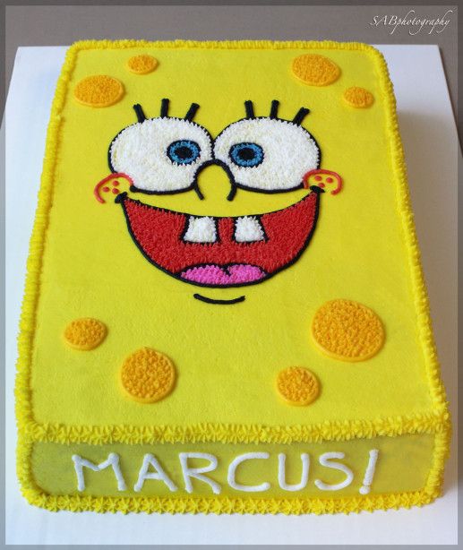 Spongebob Birthday Cake