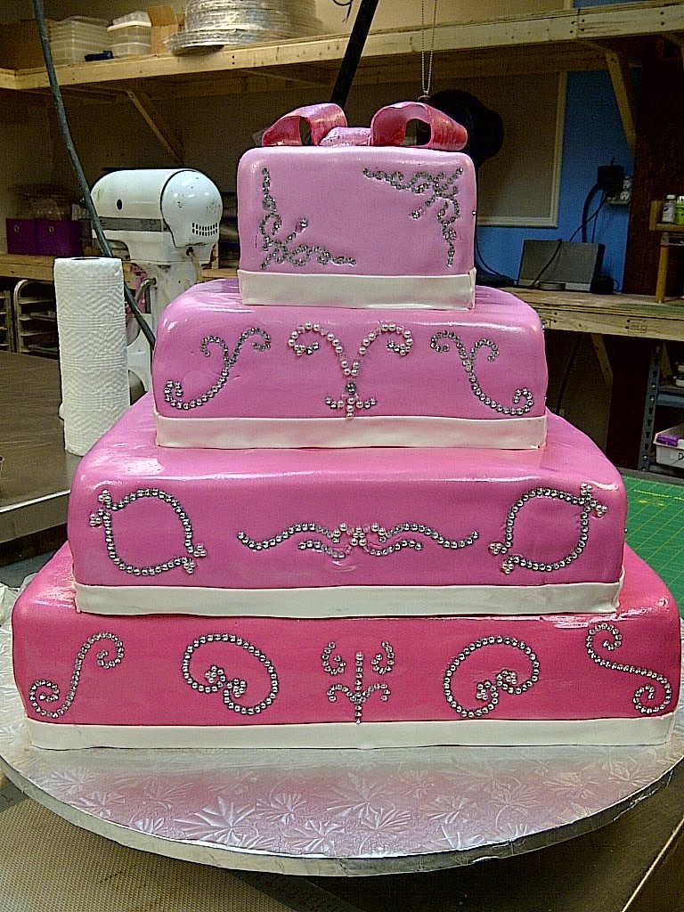 Sweet 16 Diamond Cakes