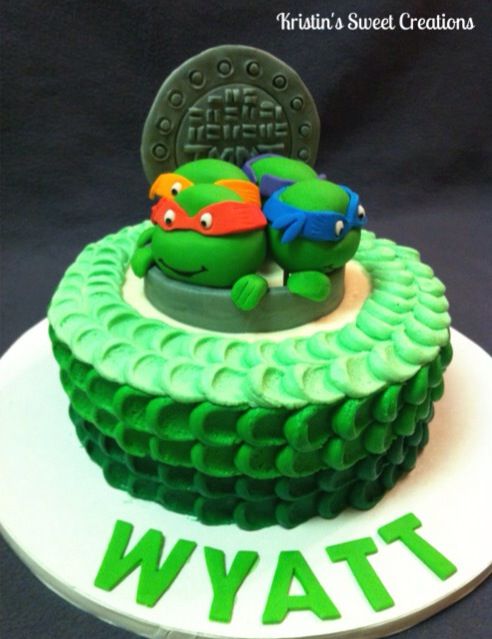 Teenage Mutant Ninja Turtle Cake