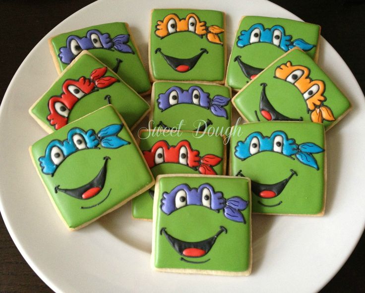 Teenage Mutant Ninja Turtles Cookies