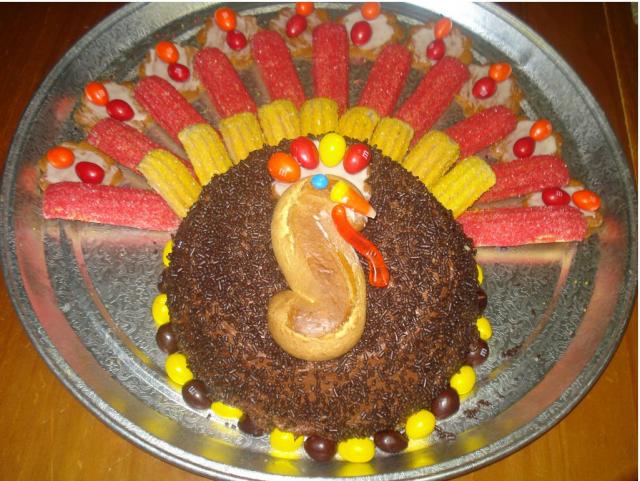 Thanksgiving Turkey Cake Ideas