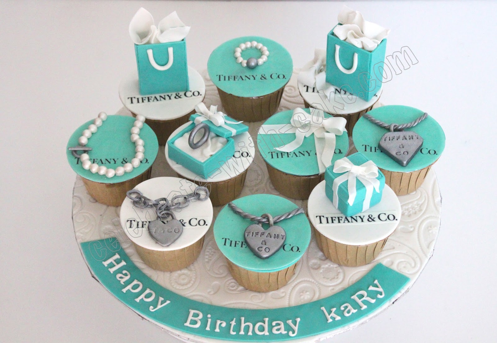 Tiffany Cake and Cupcake