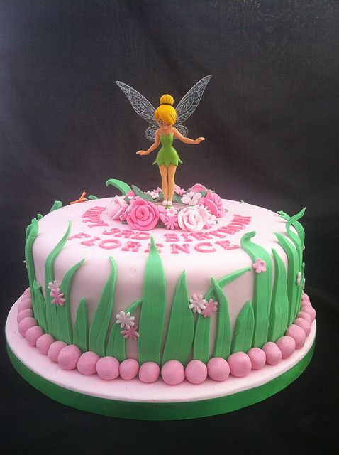 Tinkerbell Birthday Cake Idea