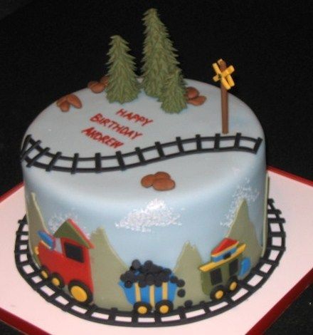 Train Birthday Cake Ideas for Boys