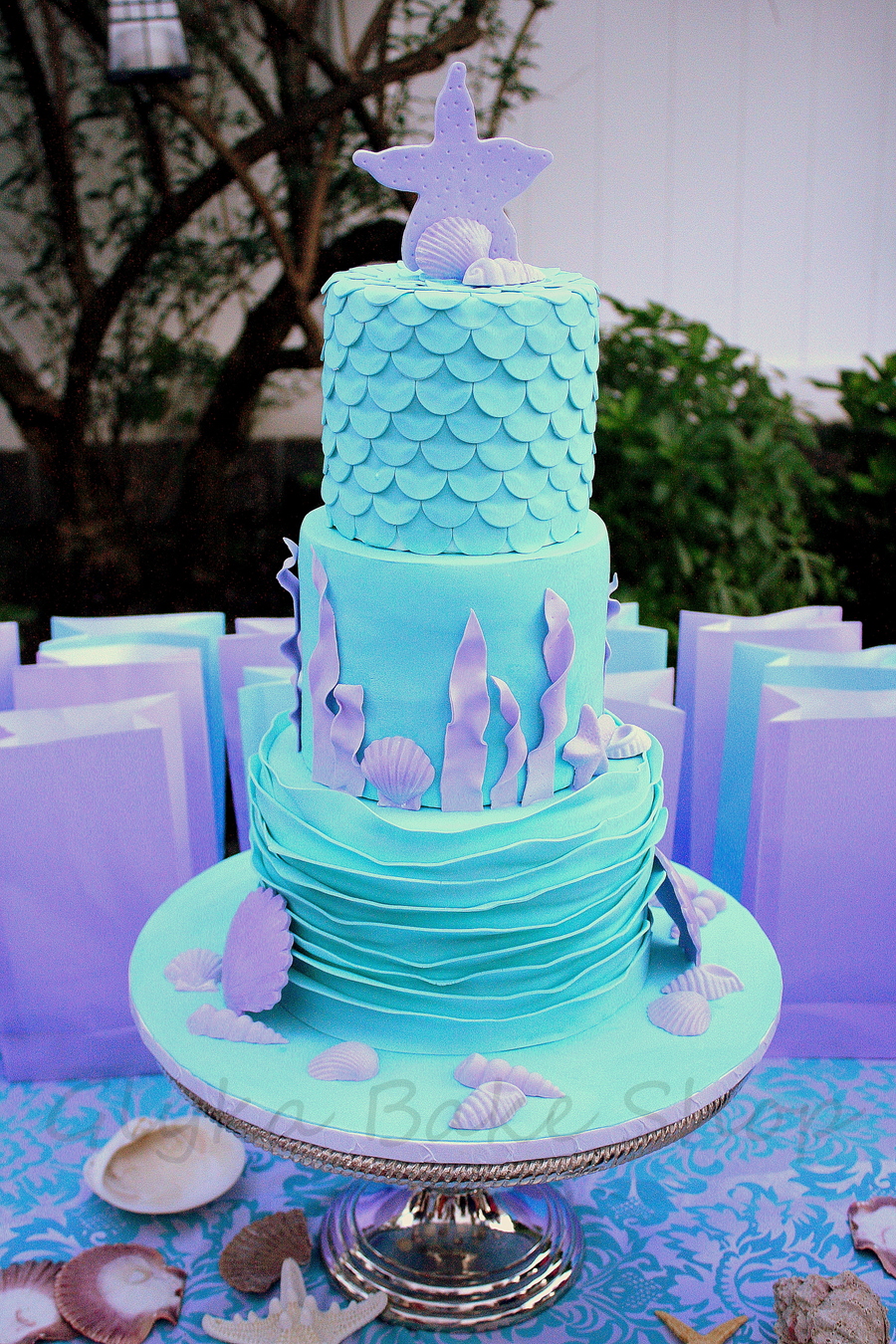 Under the Sea Mermaid Birthday Cake Ideas