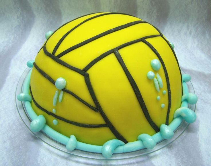 Water Polo Ball Cake