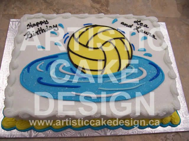 Water Polo Cake