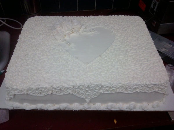 Wedding Sheet Cake