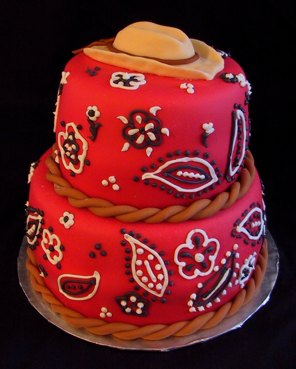 11 Photos of Bandana For Birthday Cakes