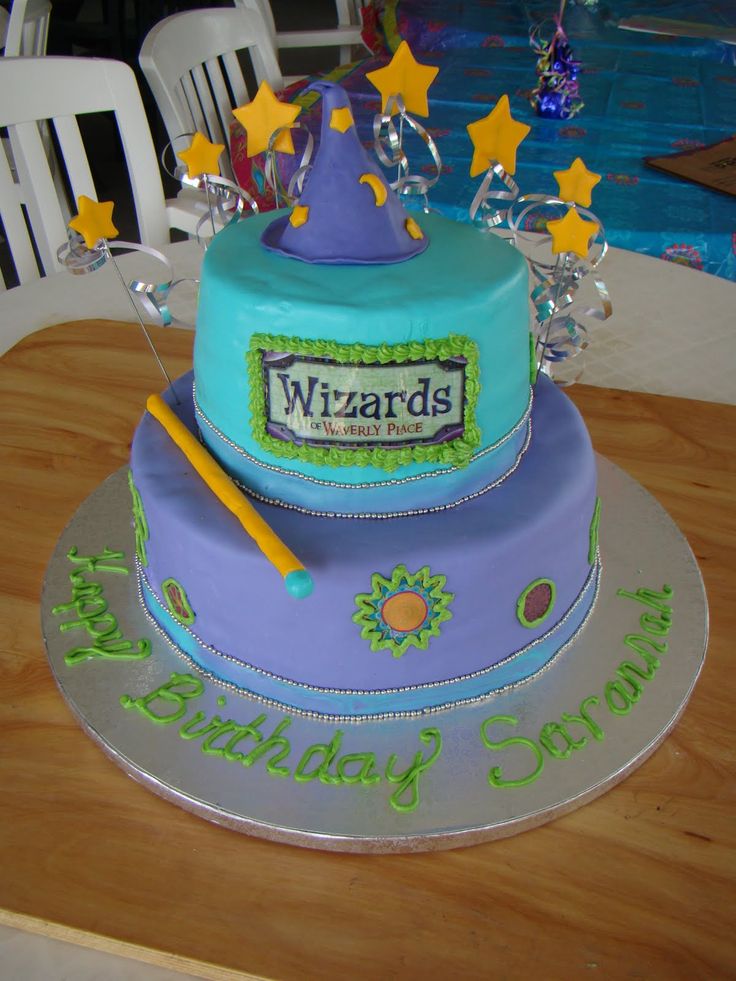 Wizards of Waverly Place Birthday Cake