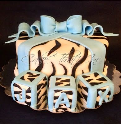 9 Photos of 3D Zebra Baby Shower Cakes