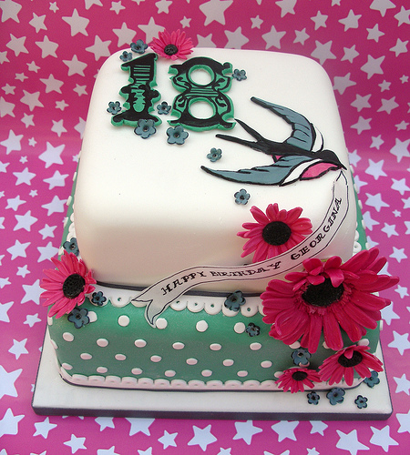 7 Photos of Funky 18th Birthday Cakes