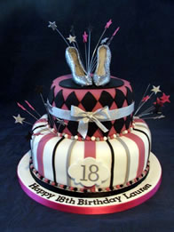 2 Tier Birthday Cake