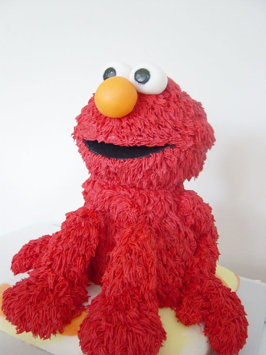 3D Elmo Cake