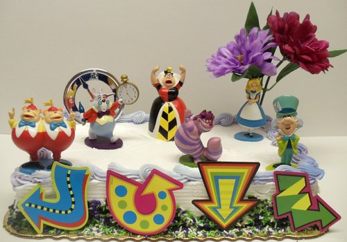 Alice in Wonderland Mad Hatter Cake