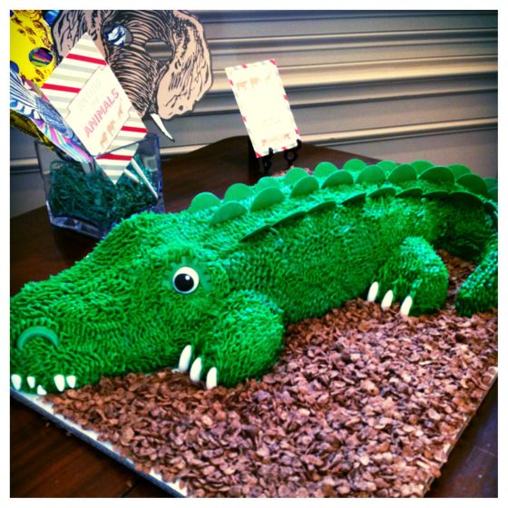 Alligator Cake