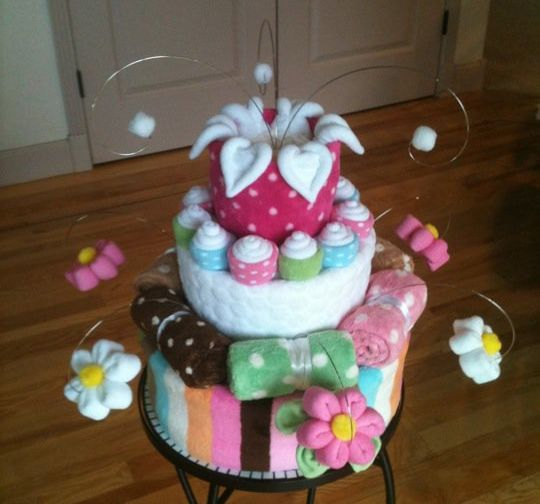 Baby Diaper Cake