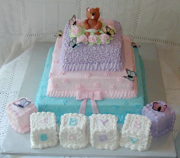 5 Photos of Edgy Baby Shower Cakes