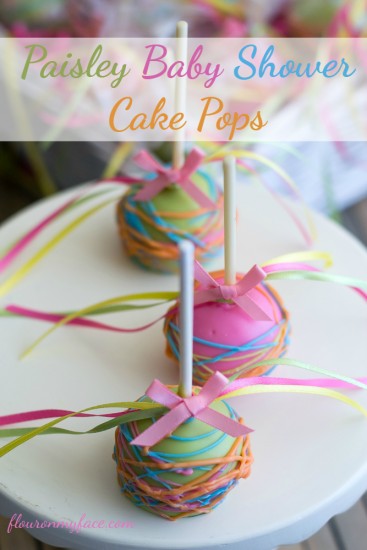 Baby Shower Cake Pops