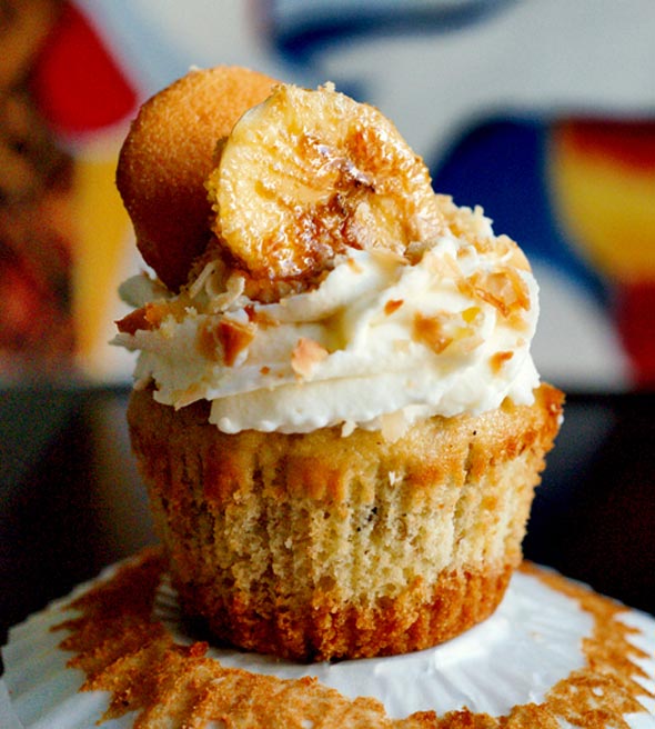 Banana Cream Pie Cupcakes Recipe