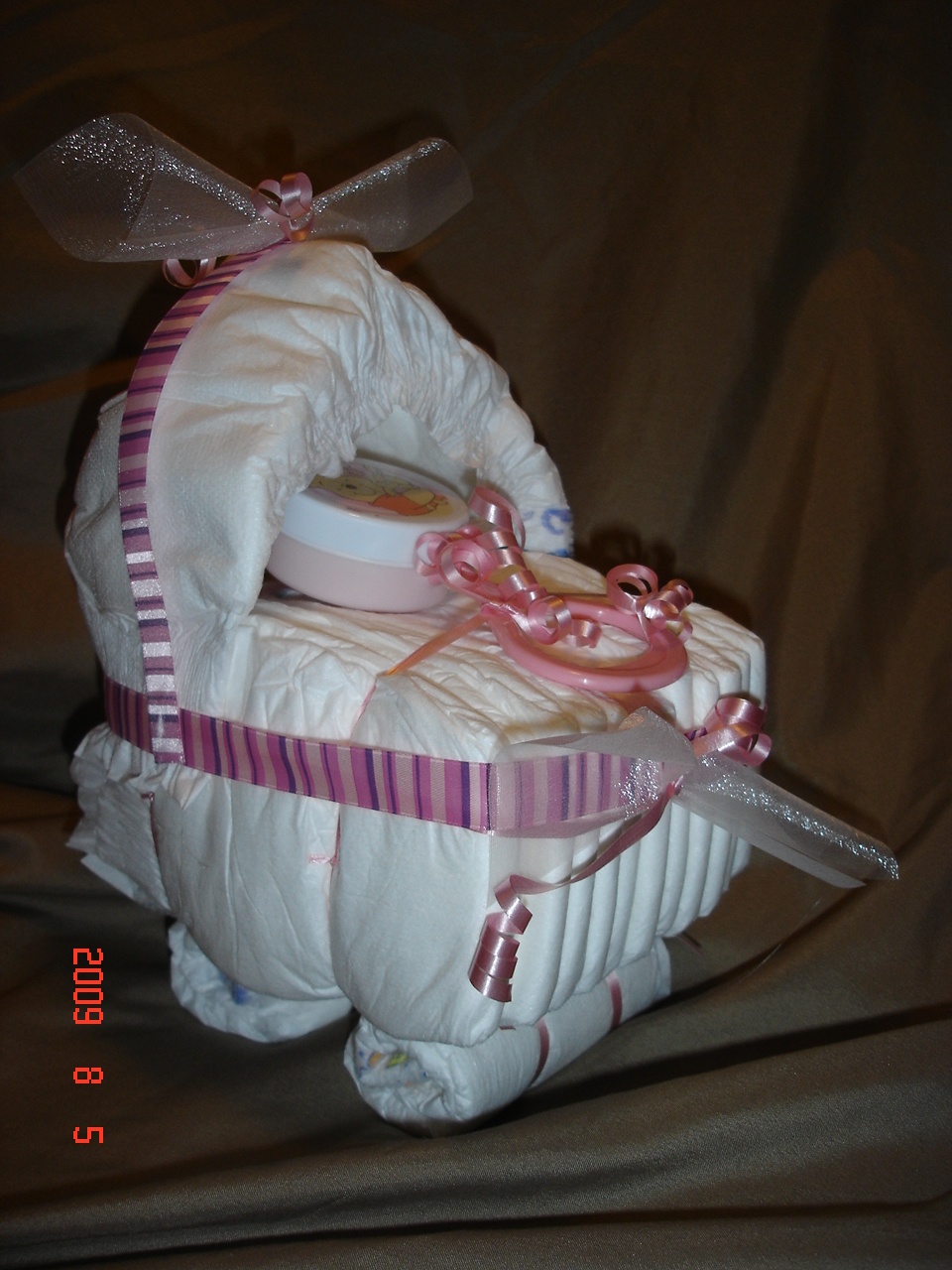 Bassinet Diaper Cake