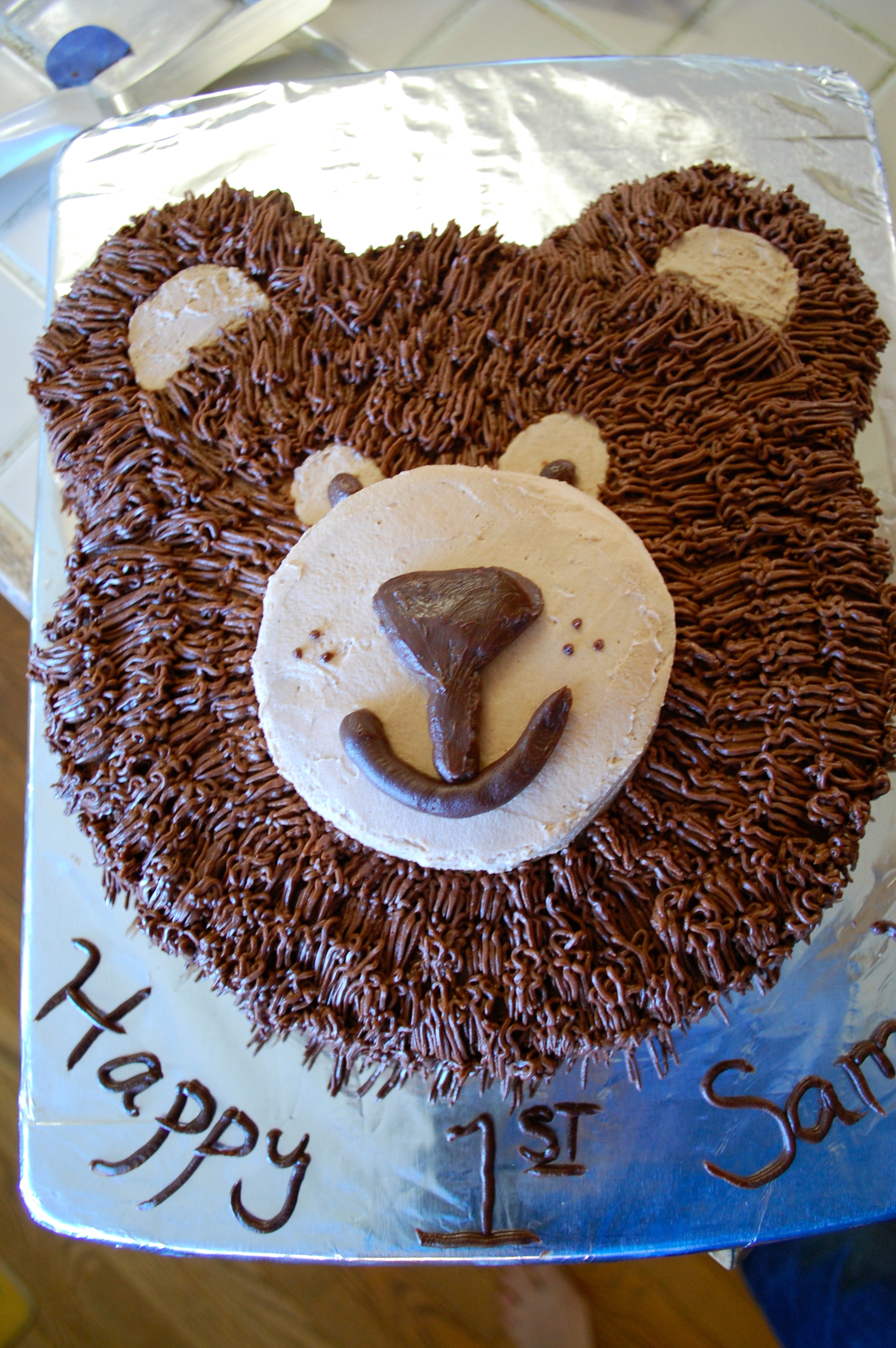 11 Photos of Bear Bday Cakes