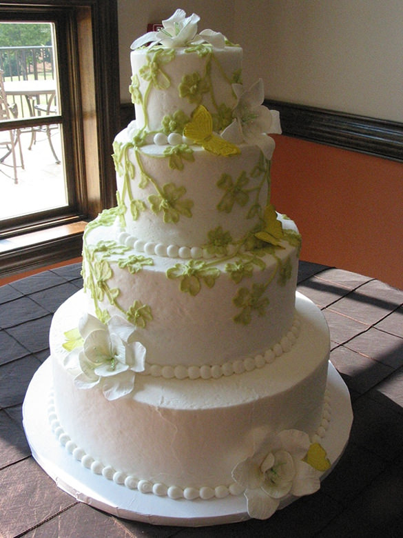 Beautiful Fall Wedding Cake