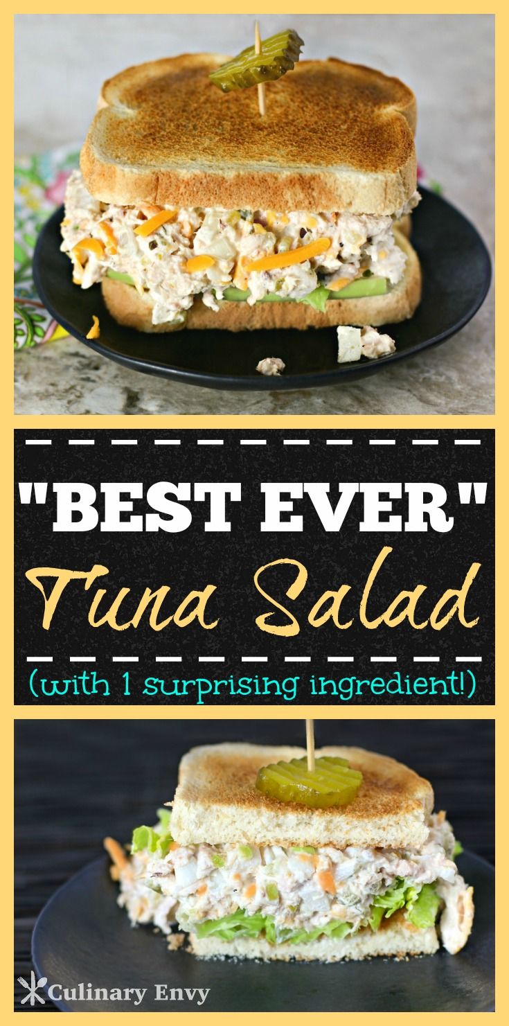 Best Ever Tuna Salad Sandwiches