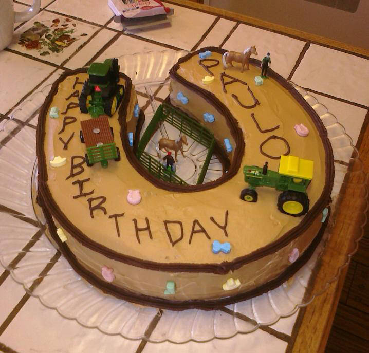 Best Farm Birthday Cake