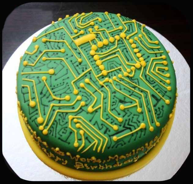 Birthday Cake Computer Engineer