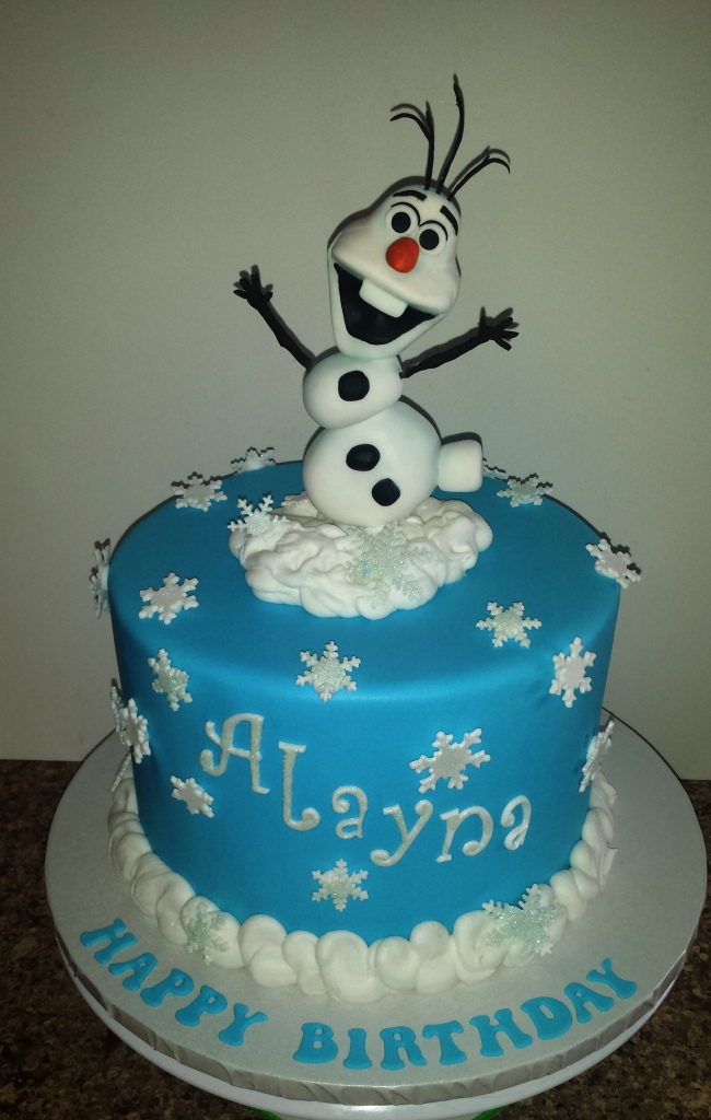 Birthday Cake Frozen Olaf