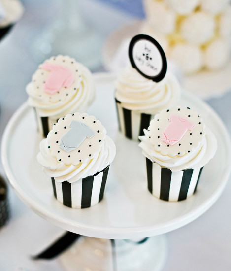 Black and White Baby Shower Ideas