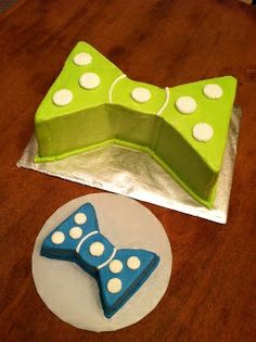 Bow Tie Birthday Cake