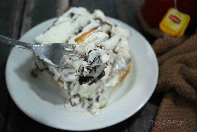 Brownie Ice Cream Poke Cake