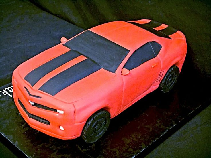 11 Photos of Chevy Camaro Birthday Cakes Template