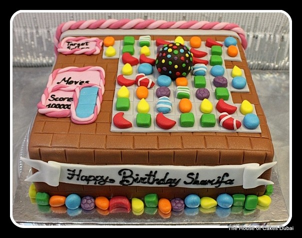 Candy Crush Cake