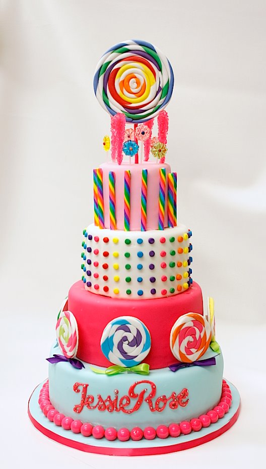 8 Photos of Candy Birthday Cakes Buttercream