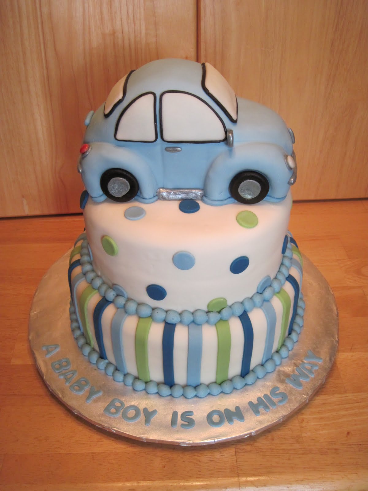 11 Photos of Cars Baby Boy Shower Cakes