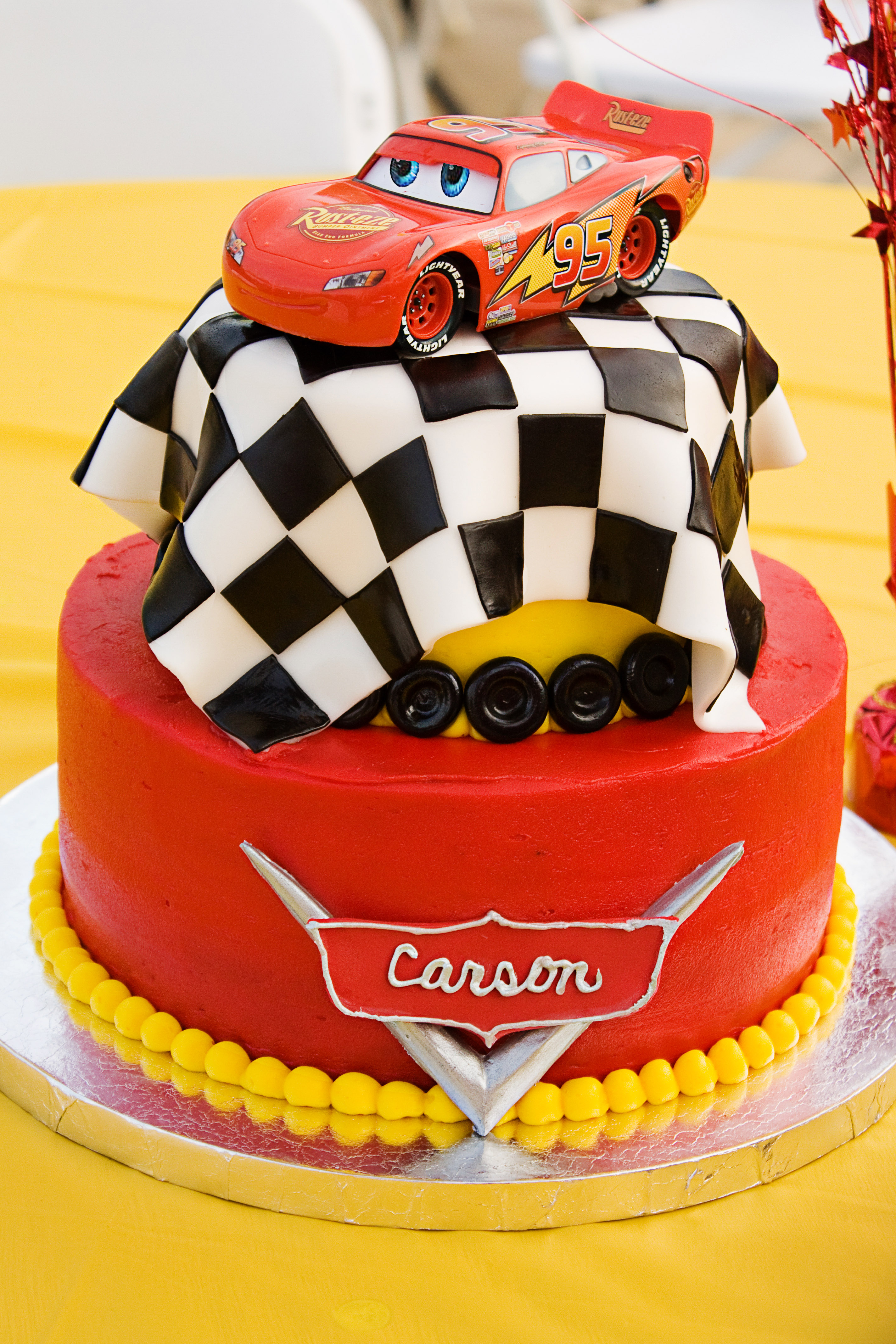 Cars Birthday Cake