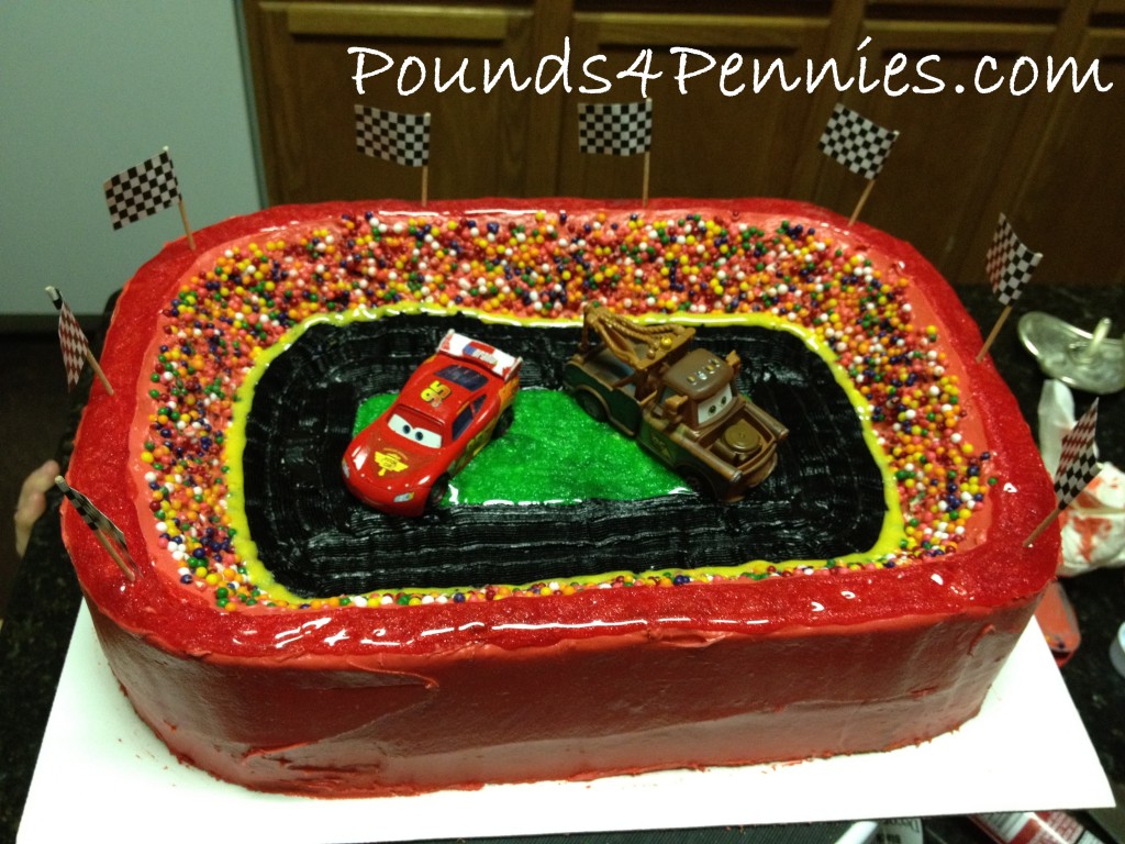 Cars Birthday Party Cake Idea