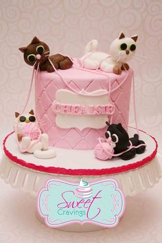 Cat Birthday Cake