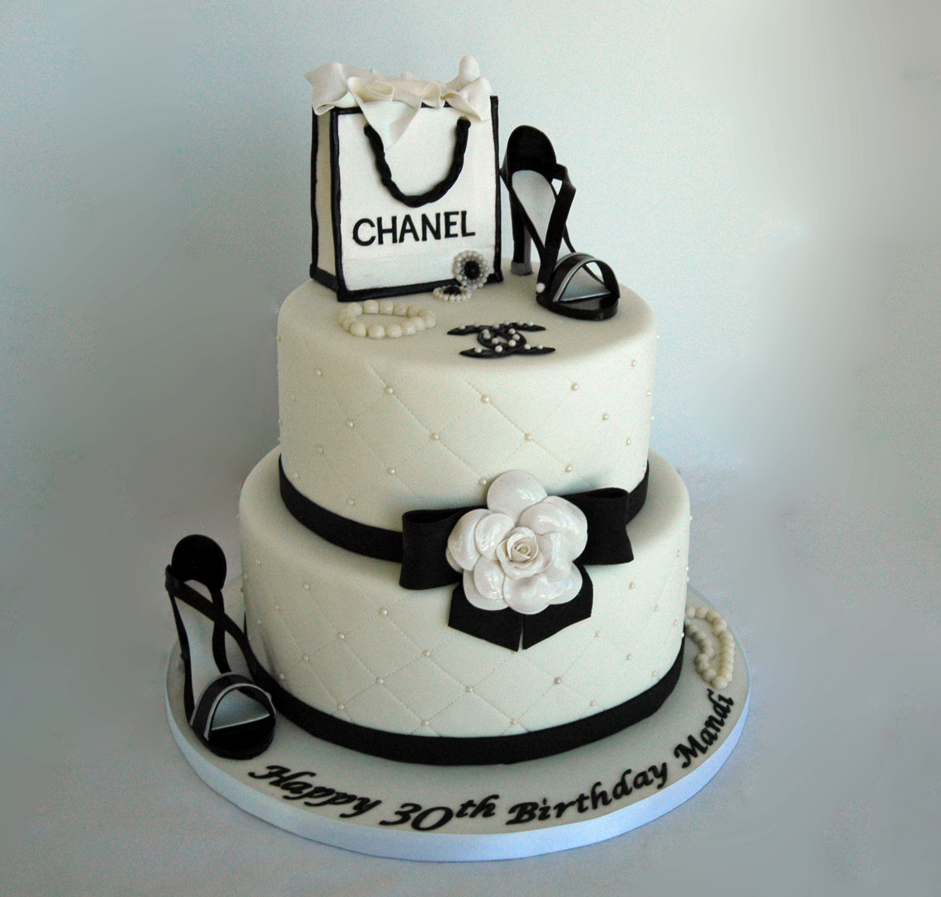 Chanel Birthday Cake